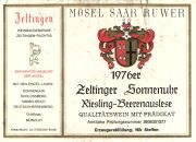 Steffen_Zeltinger Sonnenuhr_beerenauslese 1976